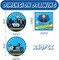 40Pcs Police Birthday Party Decorations for Boy Girl Police Party Favors